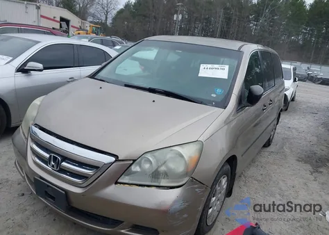 2006 Honda Odyssey Lx z USA, uszkodzony, nr VIN 5FNRL38246B014774